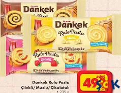 ÜLKER DANKEK RULO PASTA ÇEŞİTLERİ 235 G fiyat ve kampanya bilgisi